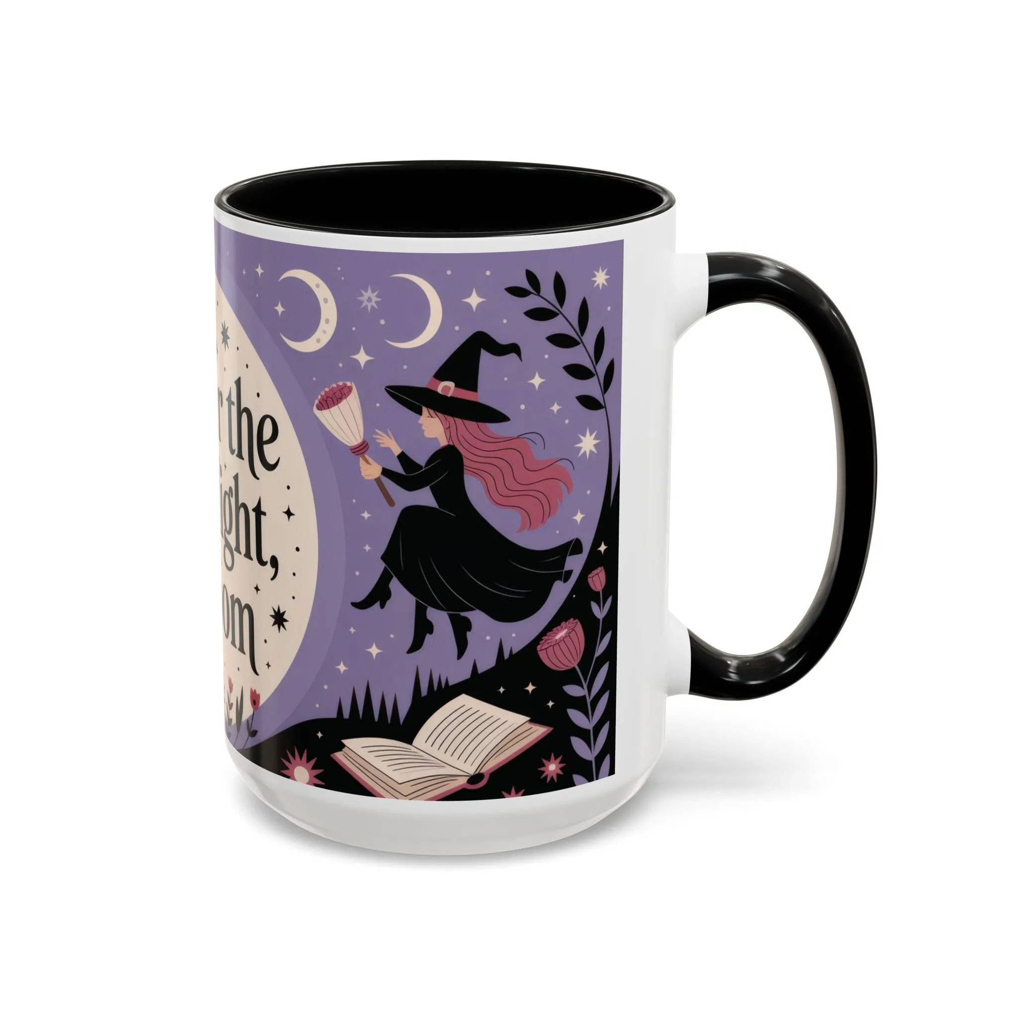 Under the Moonlight I Bloom Mug, Witchy Moon Magic Coffee Cup, Feminine Mystic Gift for Spiritual, Self Growth Lovers, Coffee Mug (11, 15oz) - Image 7