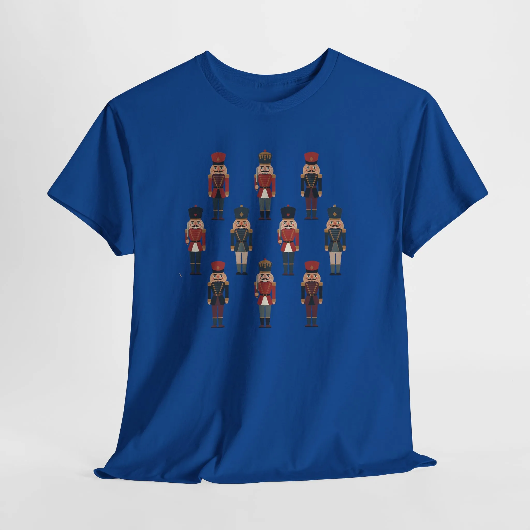 Nutcracker Soldiers Women's Christmas T-Shirt, Classic Holiday Tee, Family - Partner Match Outfit - Image 14