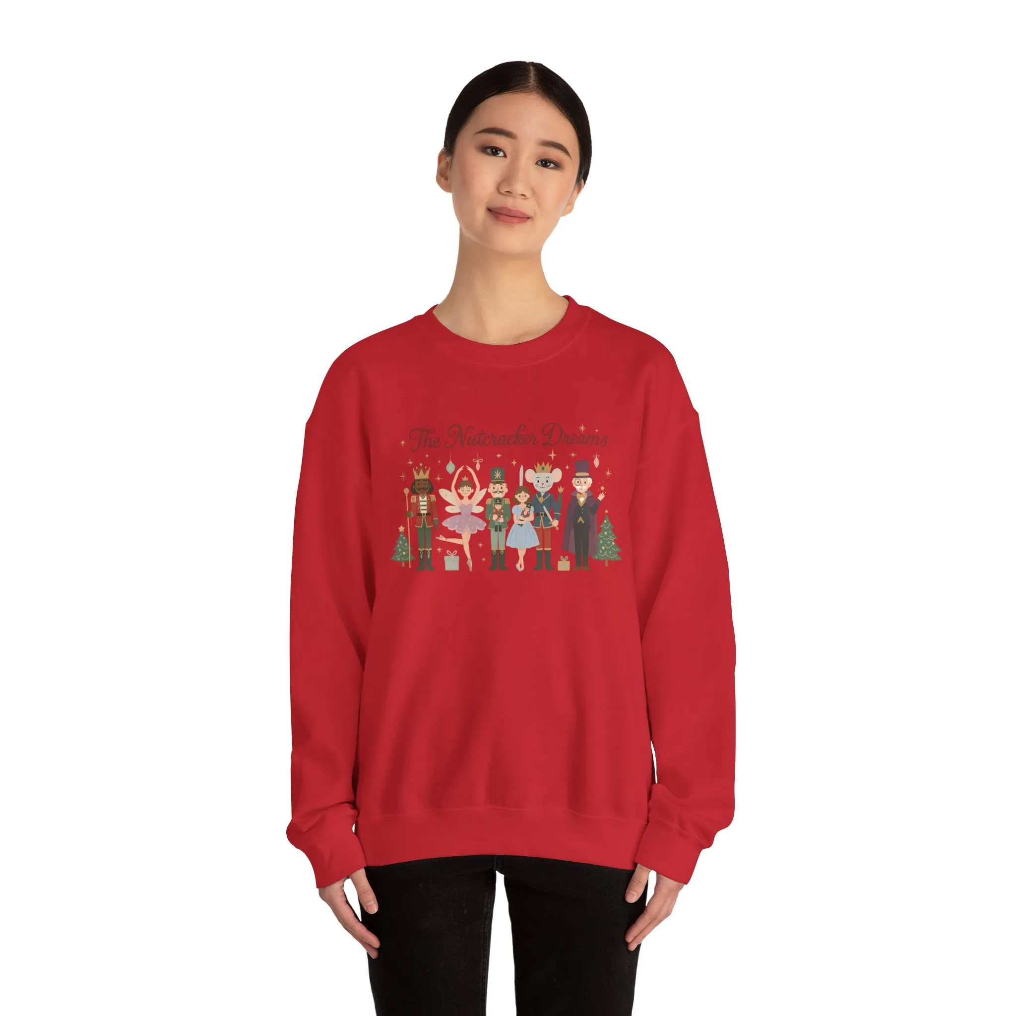 The Nutcracker Dreams Women's Christmas Sweatshirt, Cozy Holiday Sweater, Family - Partner Match Collection - Image 26