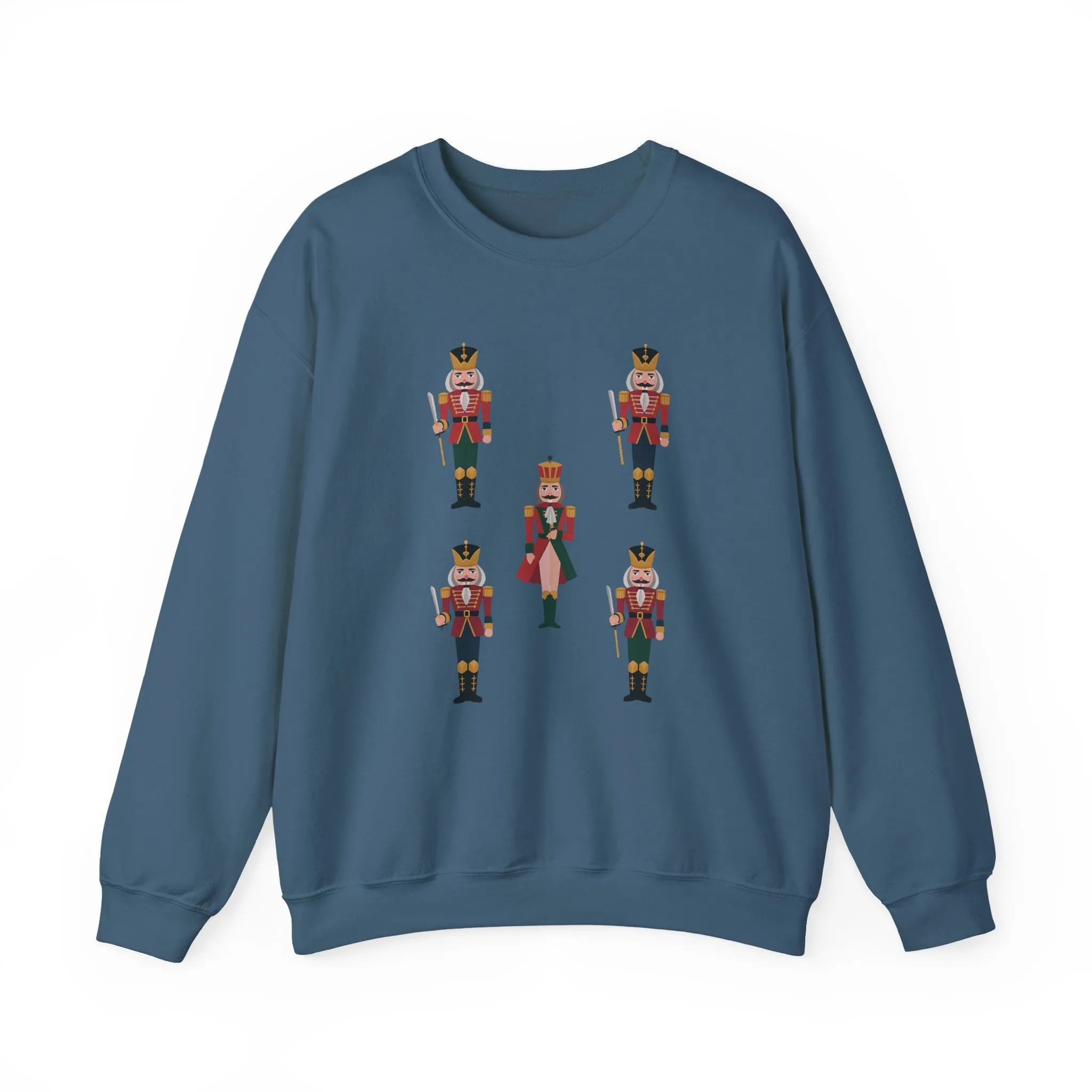 Nutcracker Royal Guard Men's Christmas Sweatshirt, Classic Holiday Sweater, Family - Partner Match Outfit - Image 13