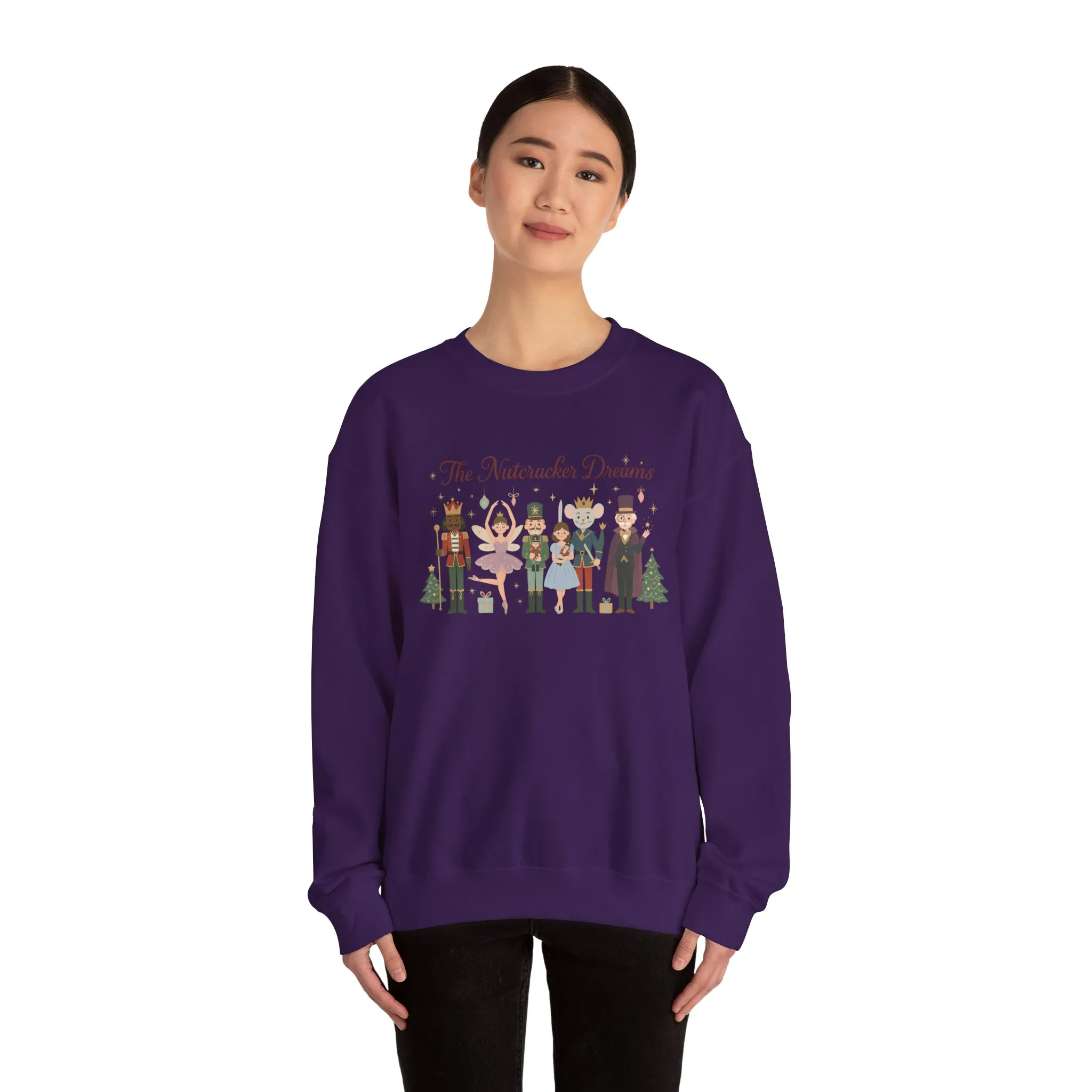 The Nutcracker Dreams Women's Christmas Sweatshirt, Cozy Holiday Sweater, Family - Partner Match Collection - Image 20