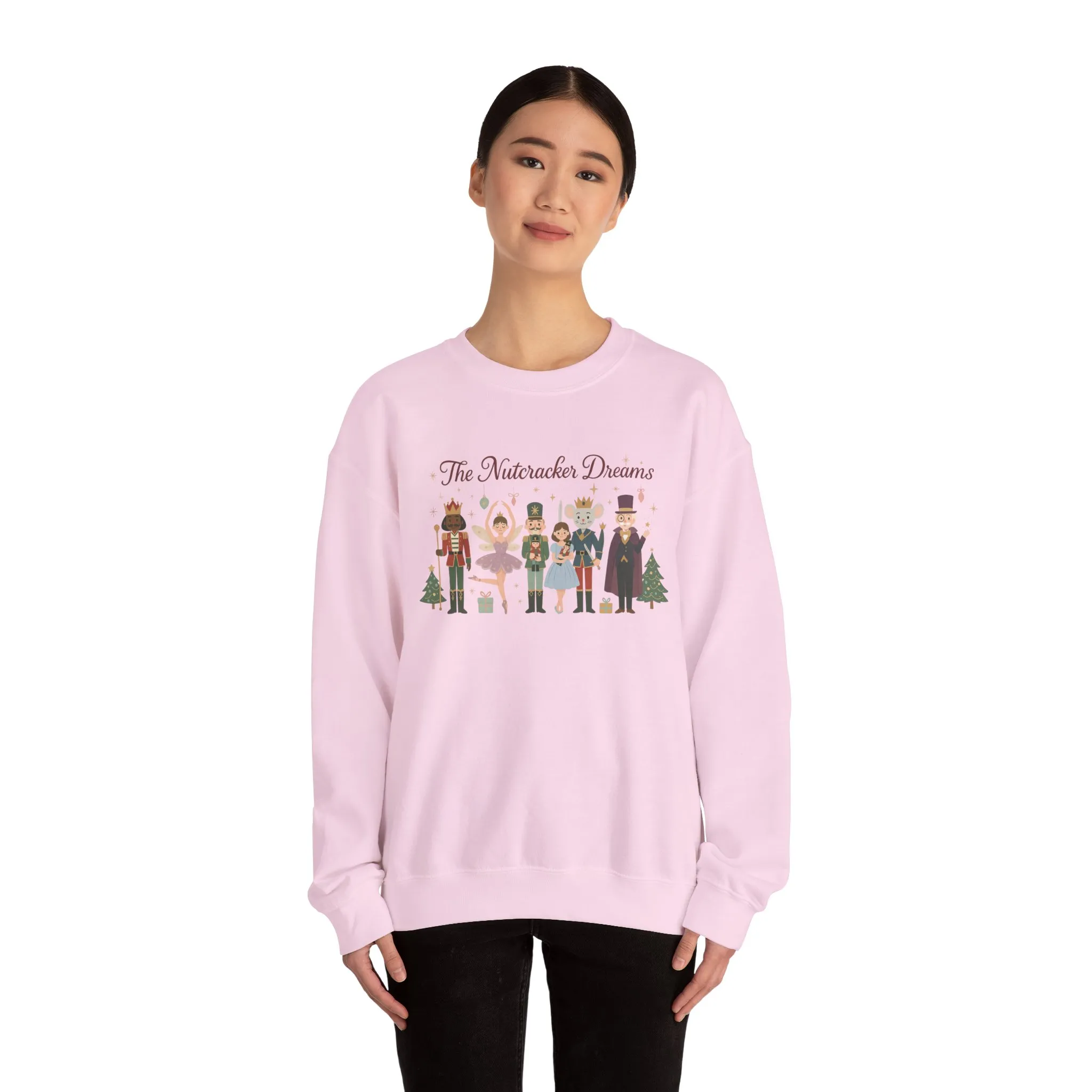 The Nutcracker Dreams Women's Christmas Sweatshirt, Cozy Holiday Sweater, Family - Partner Match Collection - Image 3