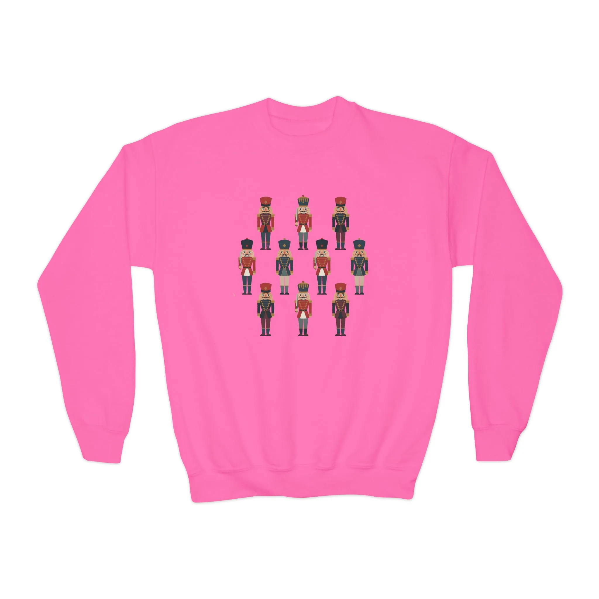 Nutcracker Soldiers Kids Christmas Sweatshirt, Cozy Holiday Sweater for Boys - Girls, Family - Partner Match Outfit - Image 16