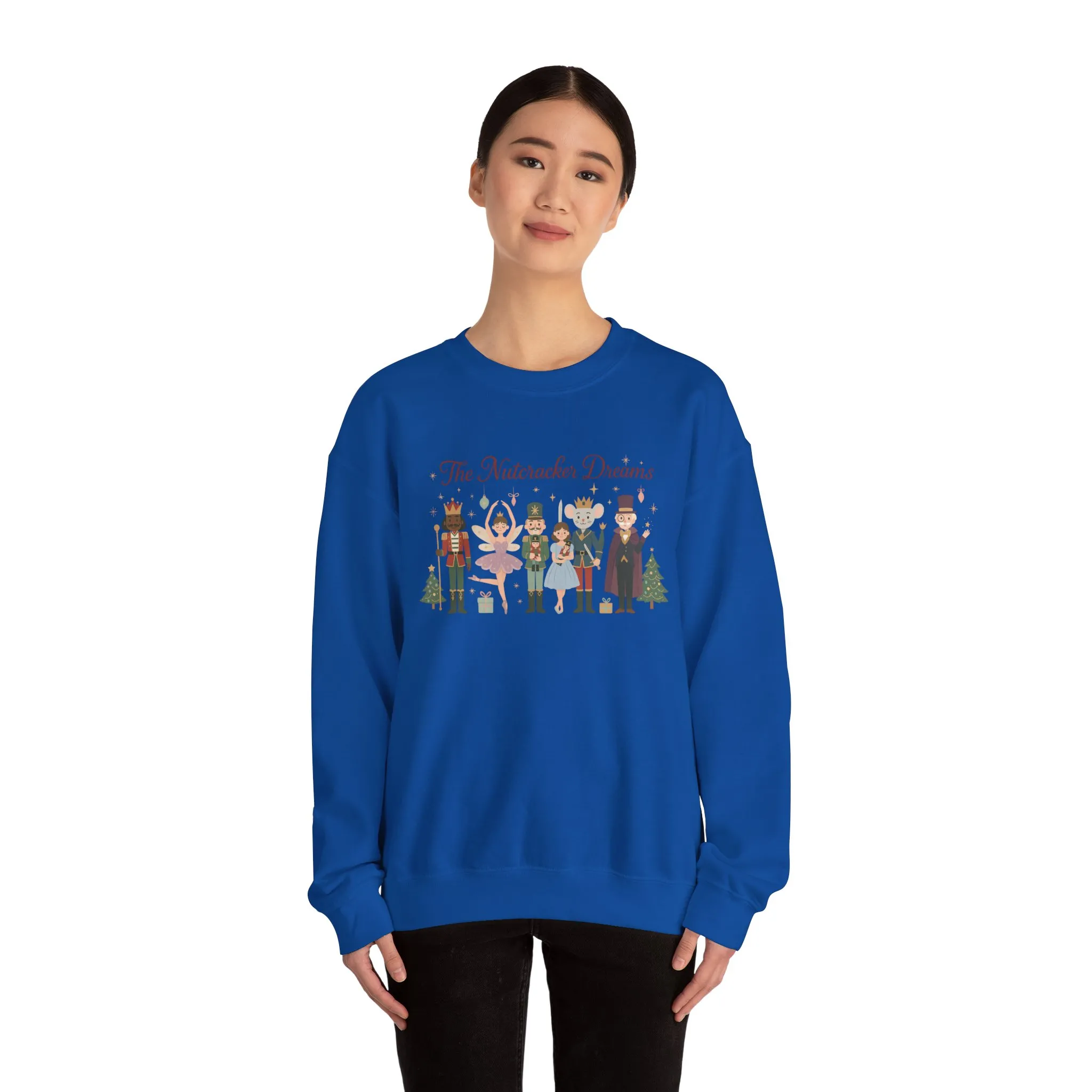 The Nutcracker Dreams Women's Christmas Sweatshirt, Cozy Holiday Sweater, Family - Partner Match Collection - Image 14