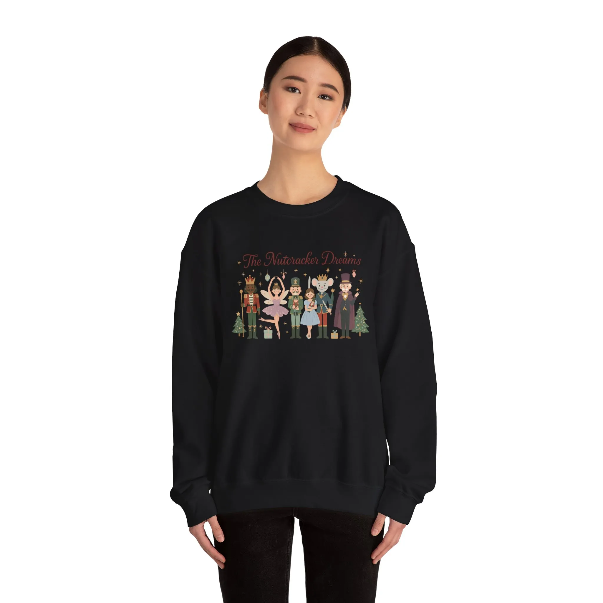 The Nutcracker Dreams Women's Christmas Sweatshirt, Cozy Holiday Sweater, Family - Partner Match Collection - Image 5