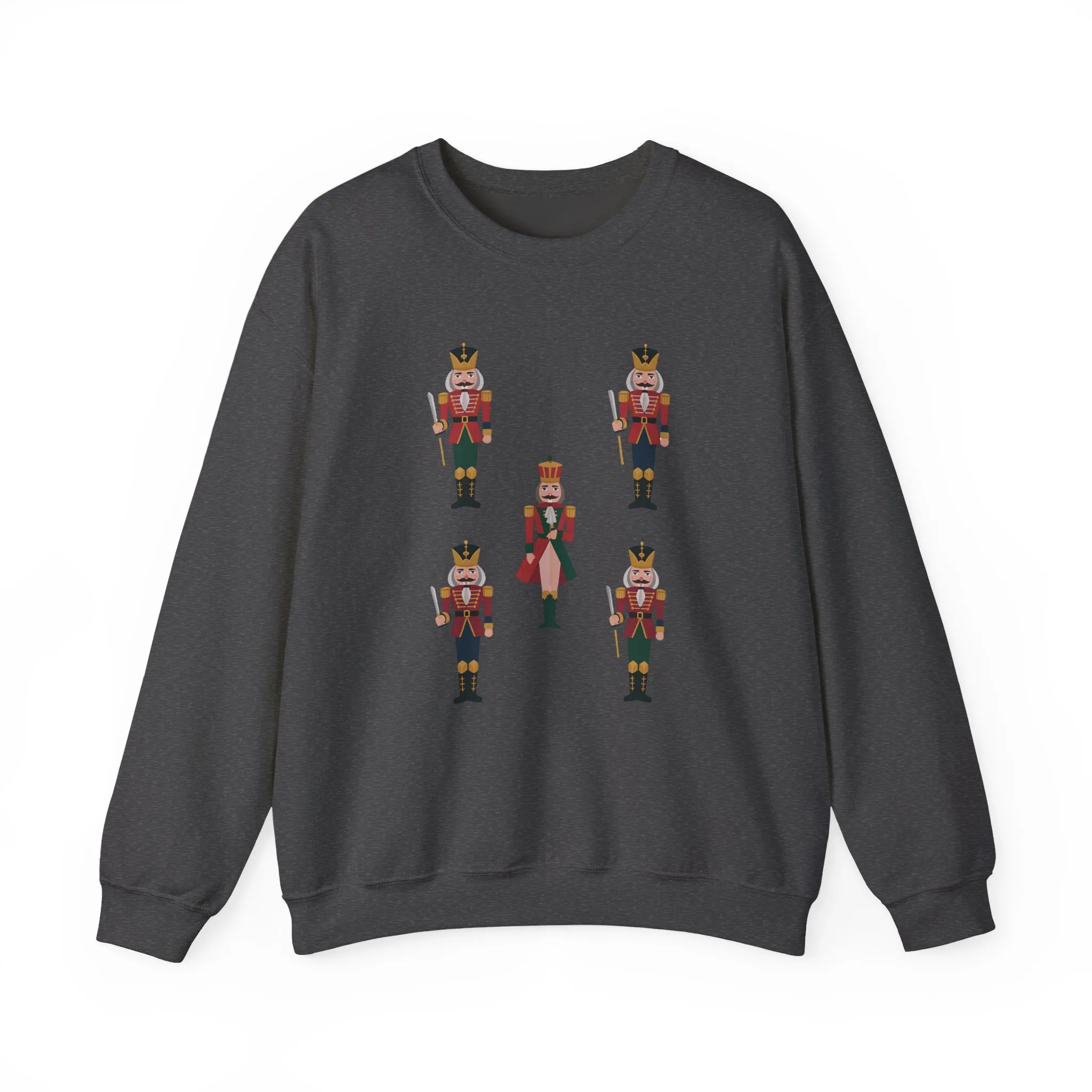 Nutcracker Royal Guard Men's Christmas Sweatshirt, Classic Holiday Sweater, Family - Partner Match Outfit - Image 10