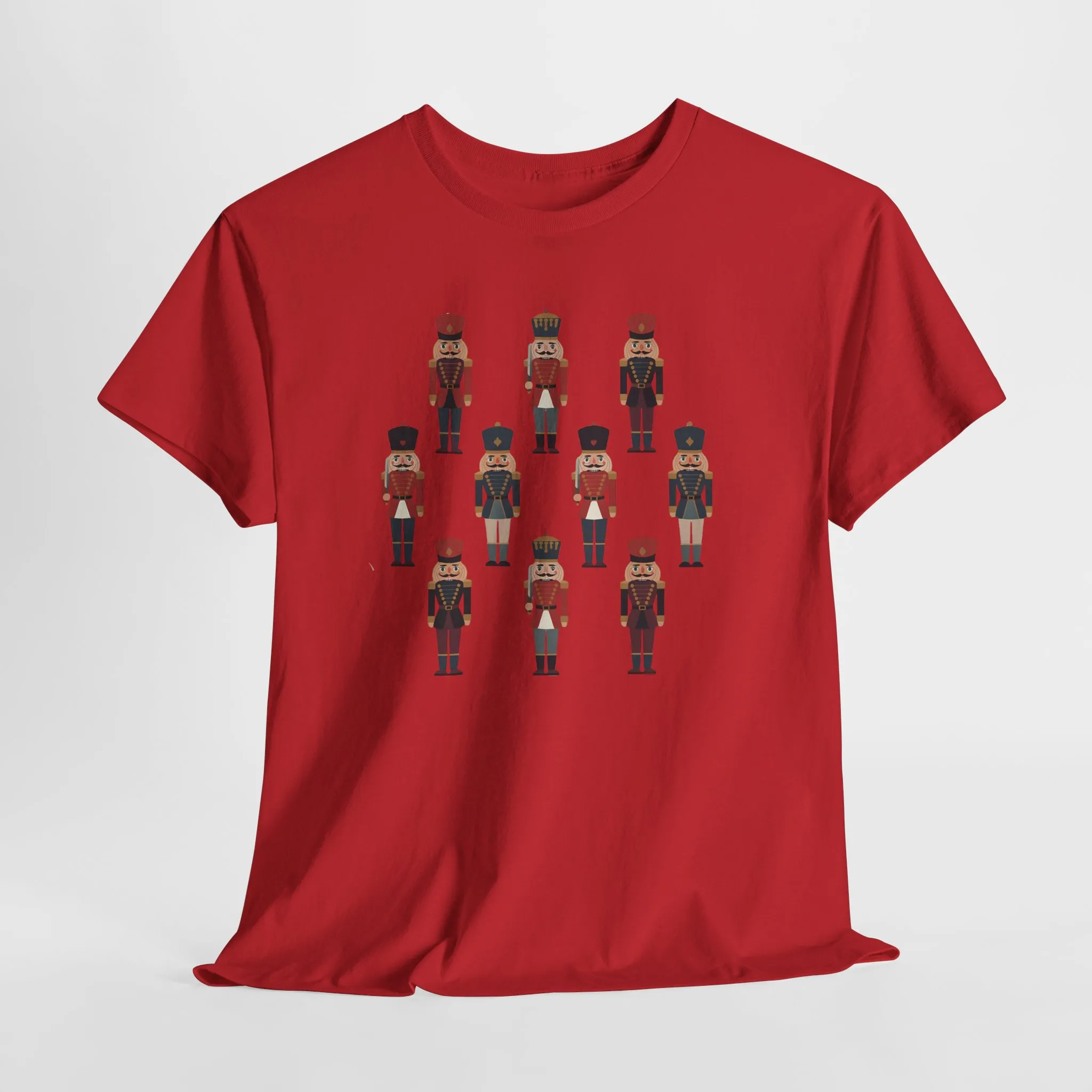 Nutcracker Soldiers Women's Christmas T-Shirt, Classic Holiday Tee, Family - Partner Match Outfit - Image 26