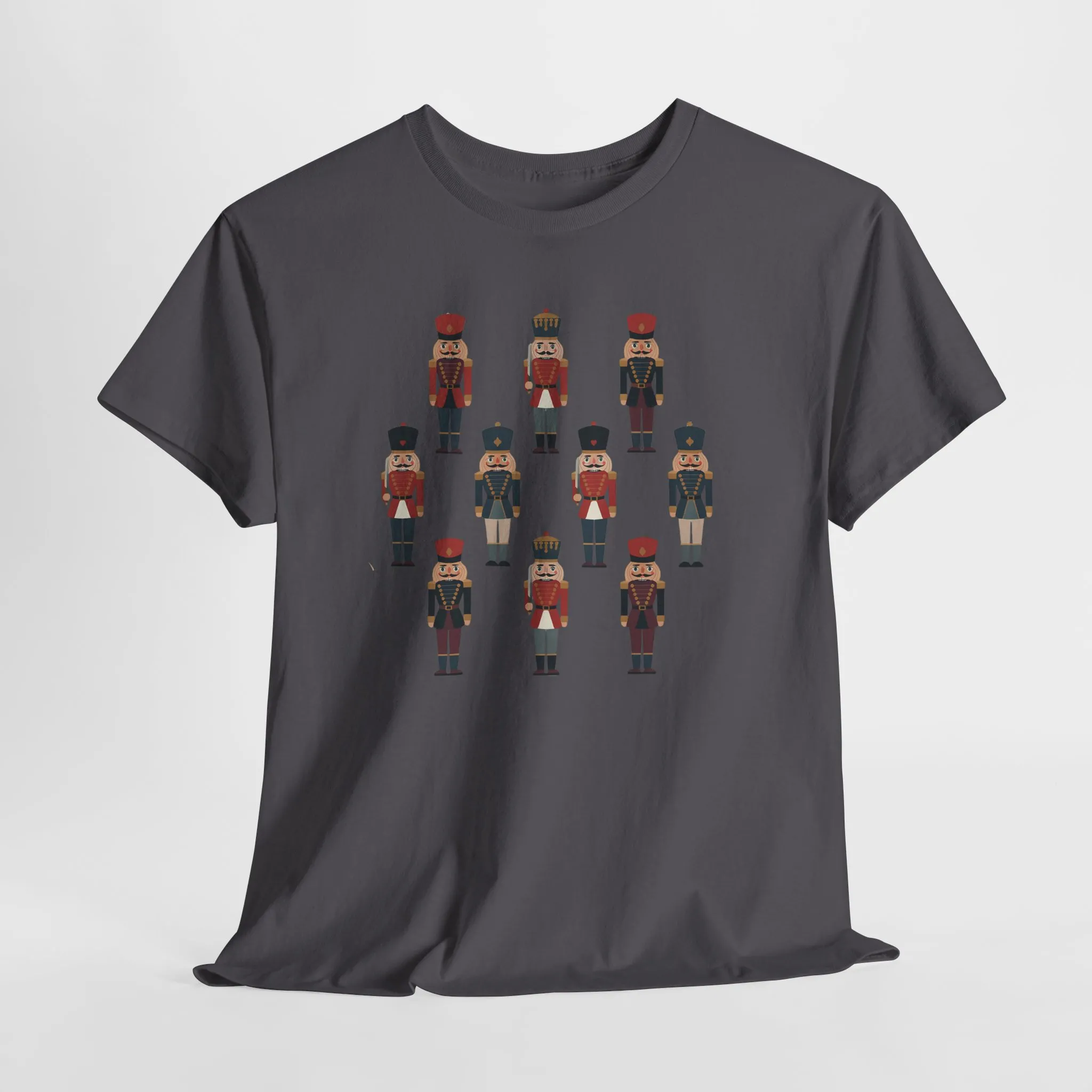 Nutcracker Soldiers Women's Christmas T-Shirt, Classic Holiday Tee, Family - Partner Match Outfit - Image 11