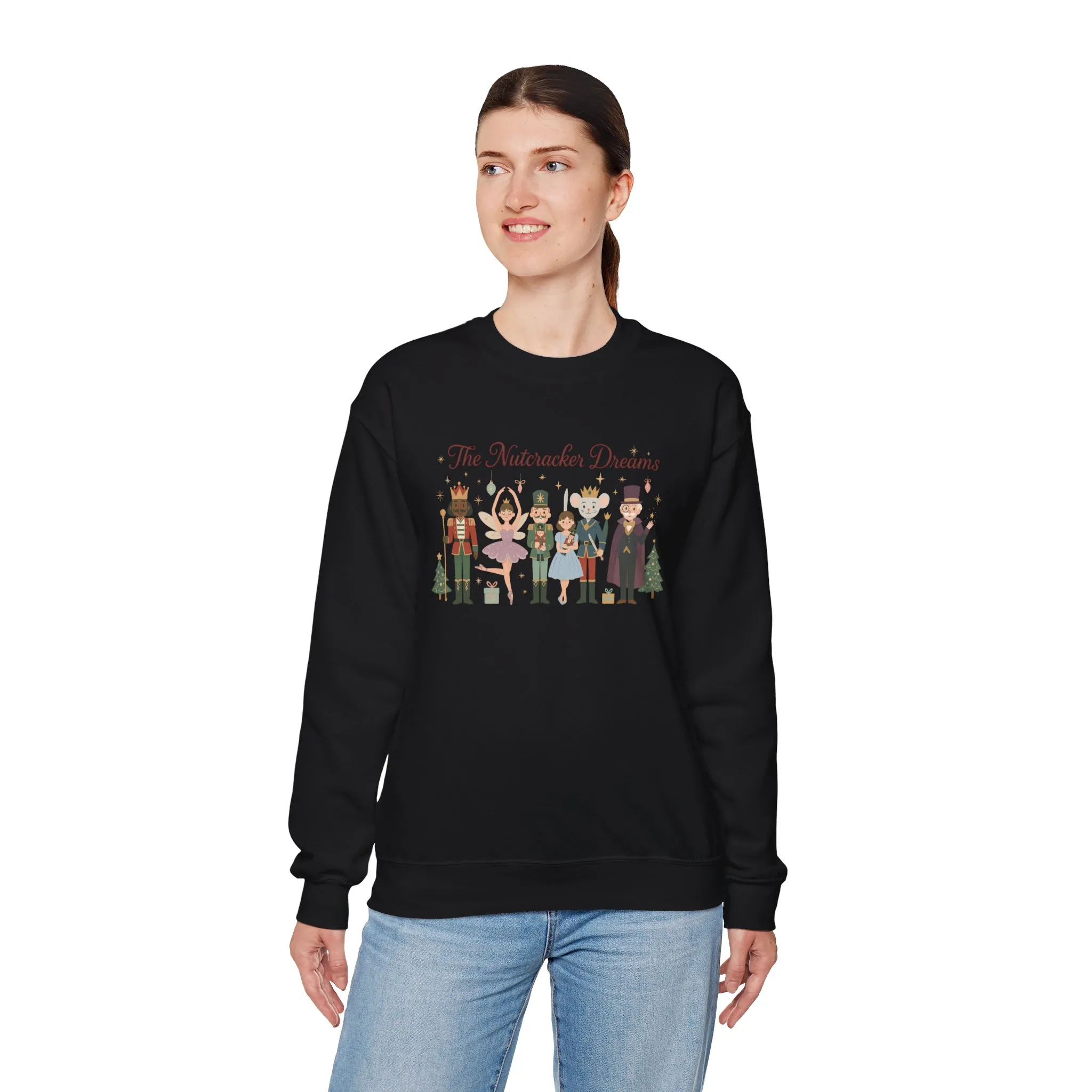 The Nutcracker Dreams Women's Christmas Sweatshirt, Cozy Holiday Sweater, Family - Partner Match Collection - Image 6