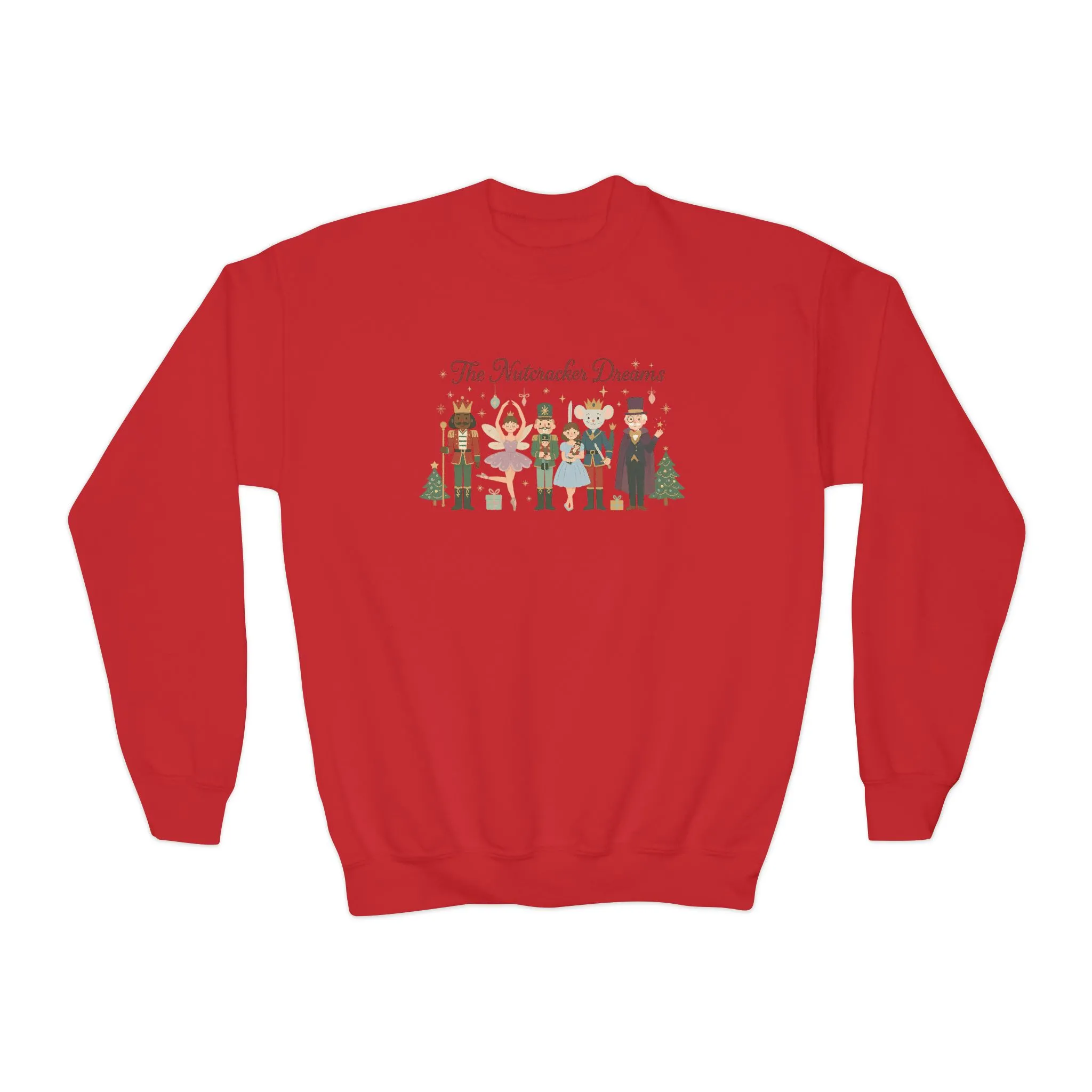 The Nutcracker Dreams Girls Christmas Sweatshirt, Cozy Holiday Sweater, Family - Partner Match Collection - Image 15