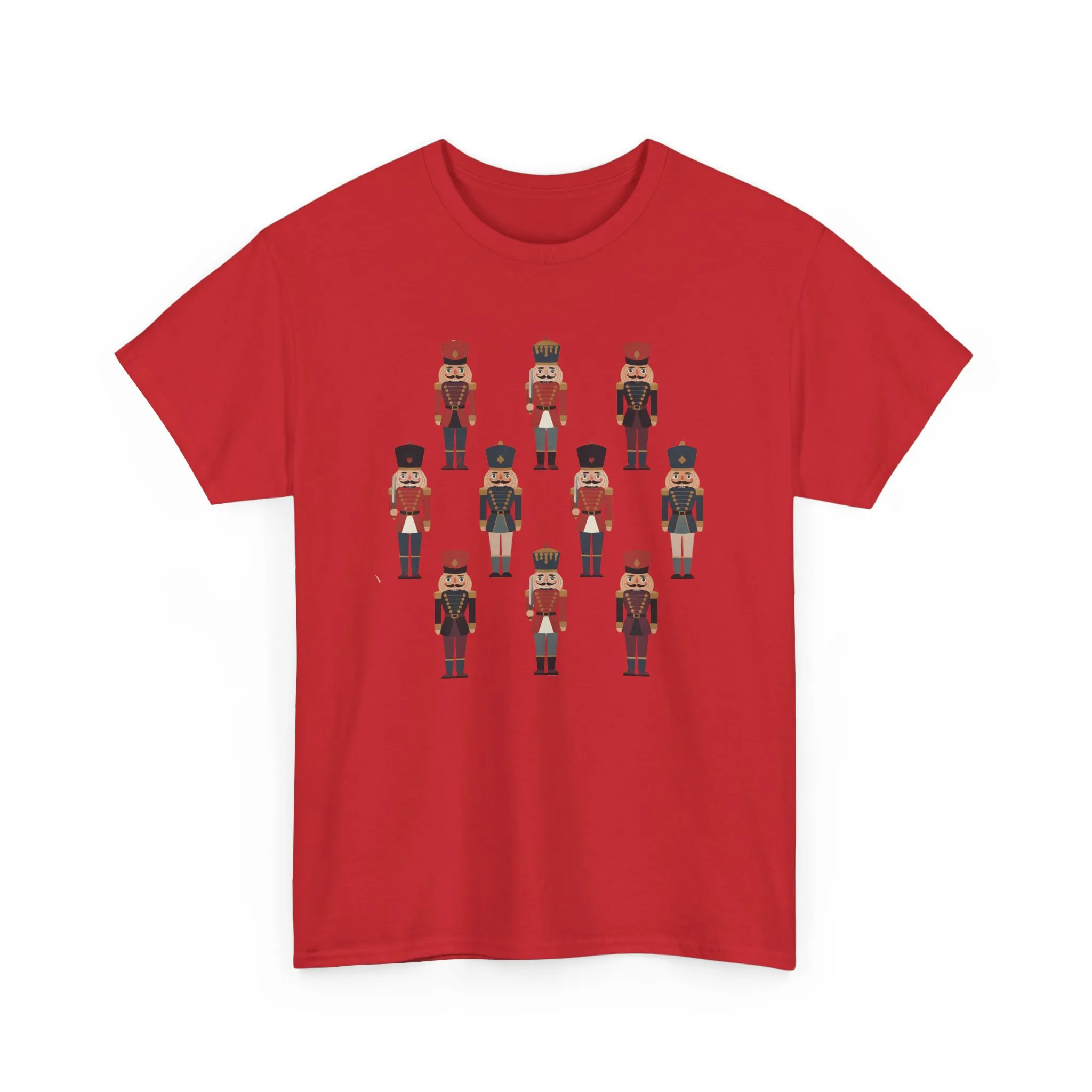 Nutcracker Soldiers Men's Christmas T-Shirt, Classic Holiday Tee, Family - Partner Match Outfit - Image 25