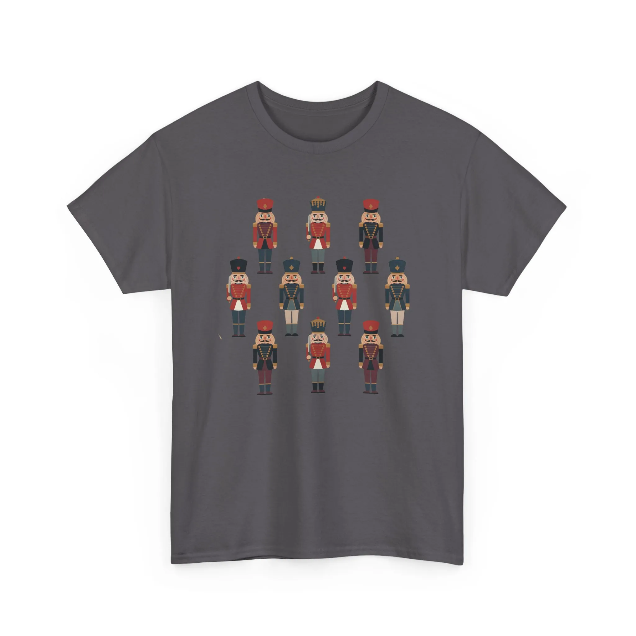 Nutcracker Soldiers Men's Christmas T-Shirt, Classic Holiday Tee, Family - Partner Match Outfit - Image 16