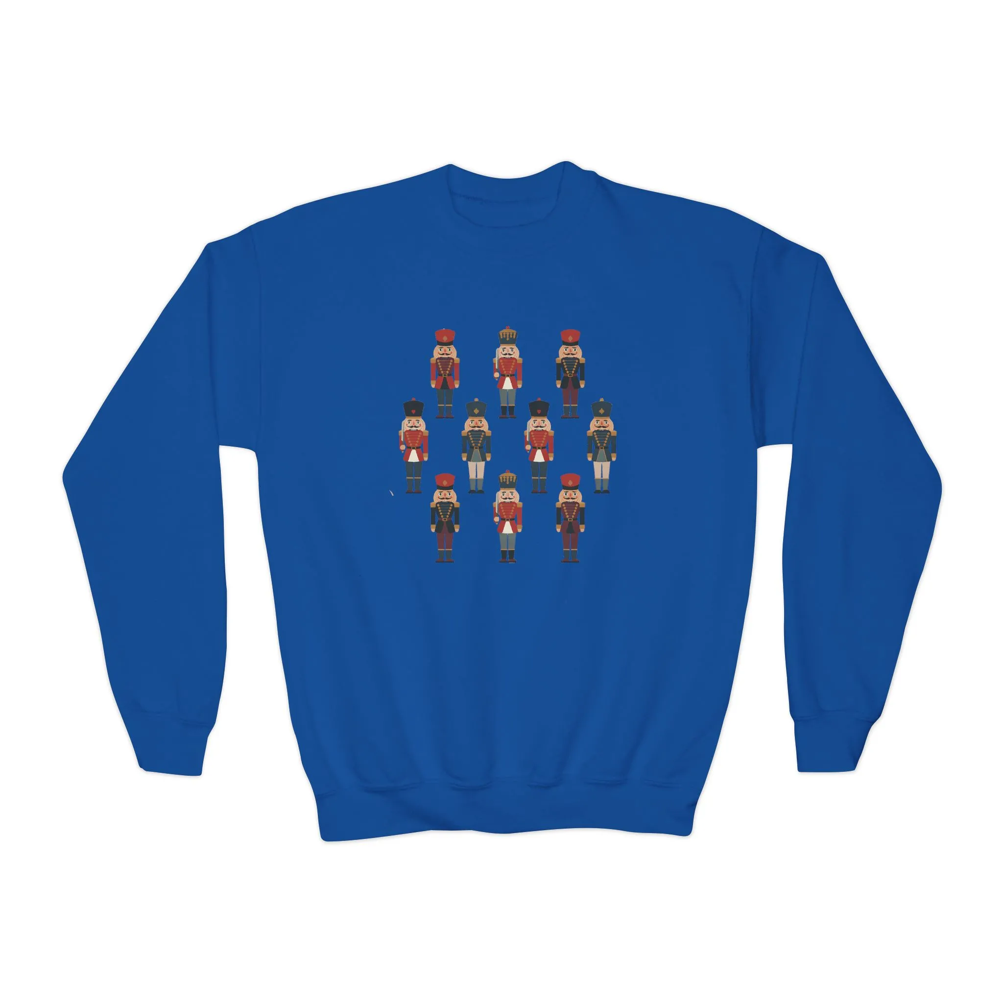 Nutcracker Soldiers Kids Christmas Sweatshirt, Cozy Holiday Sweater for Boys - Girls, Family - Partner Match Outfit - Image 10