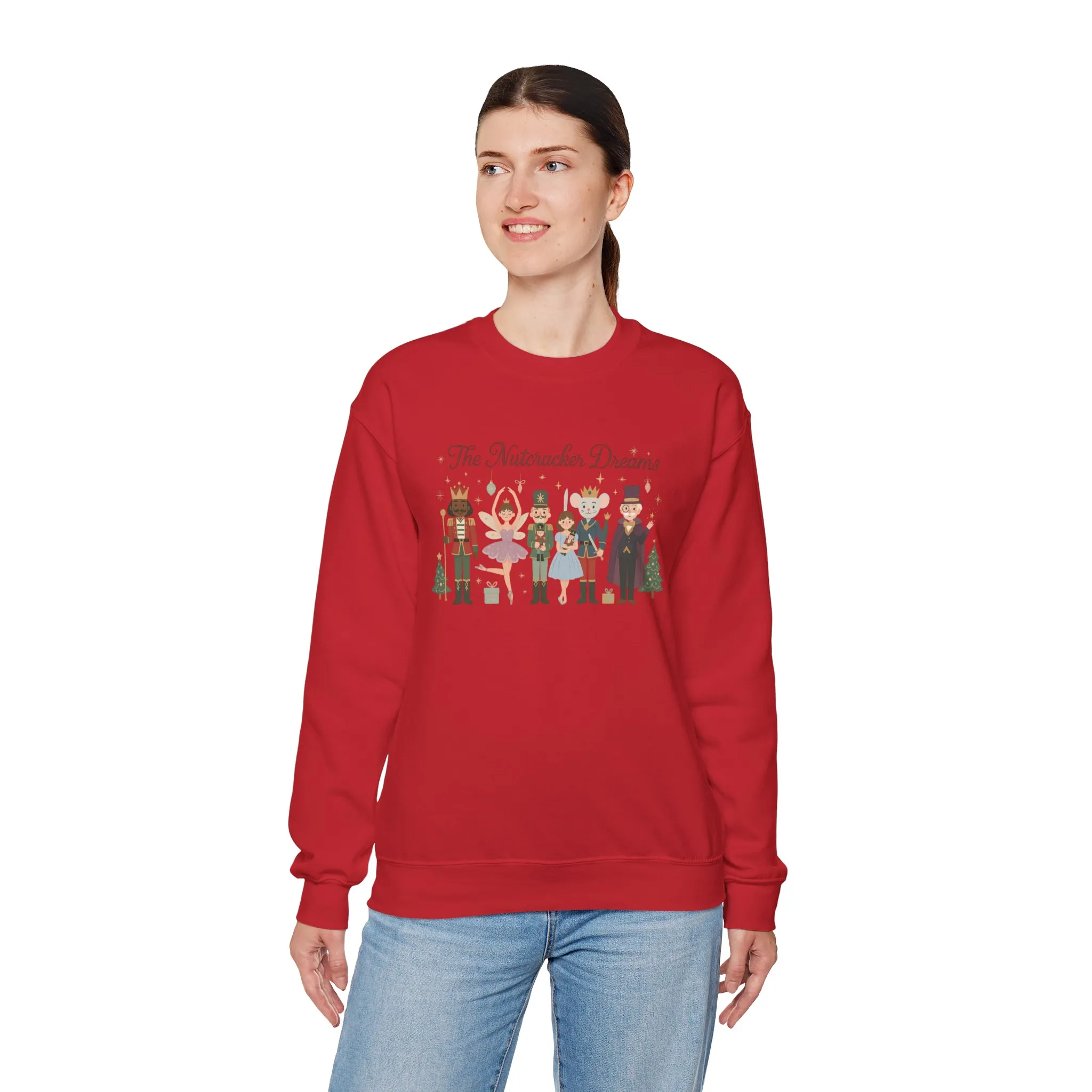 The Nutcracker Dreams Women's Christmas Sweatshirt, Cozy Holiday Sweater, Family - Partner Match Collection - Image 27