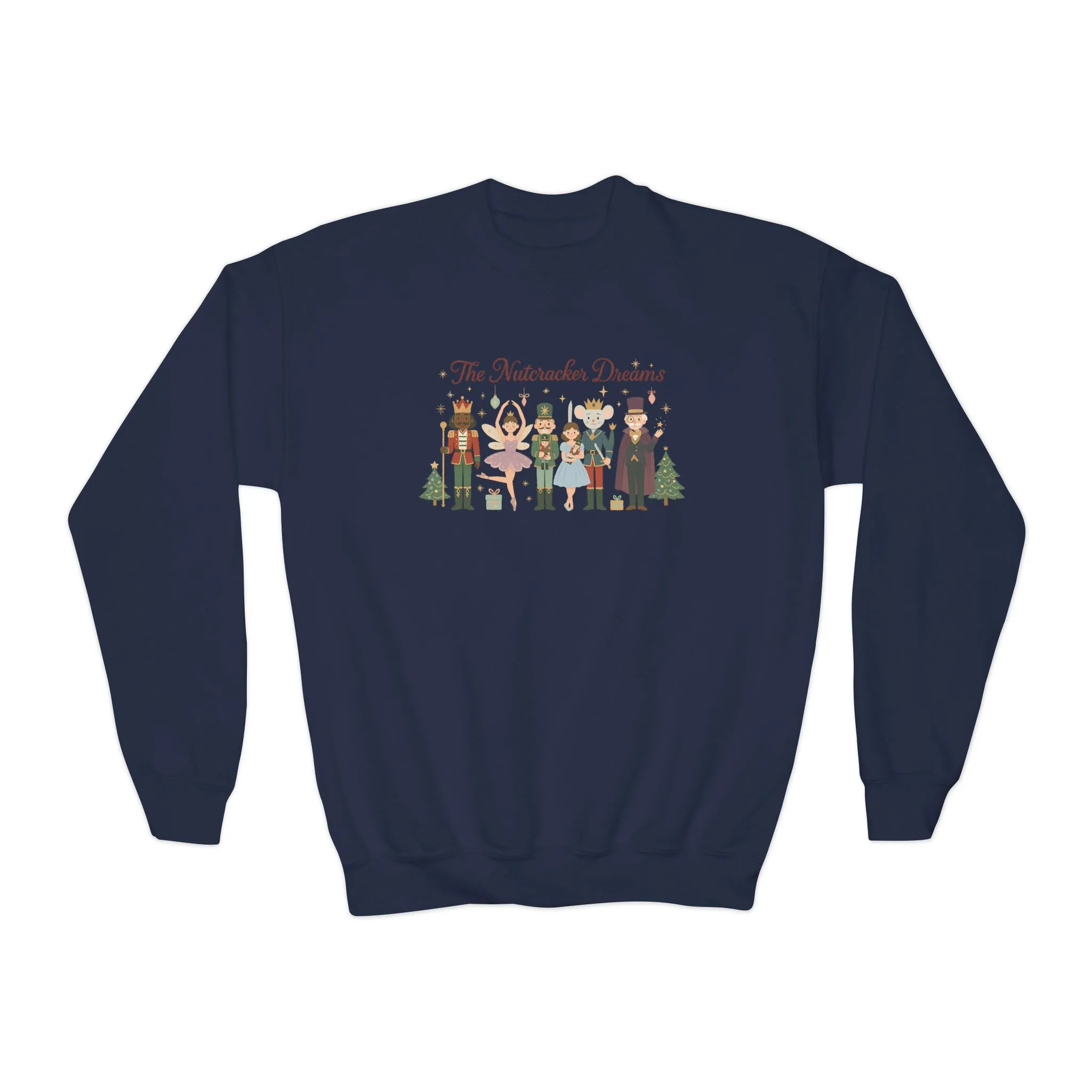 The Nutcracker Dreams Girls Christmas Sweatshirt, Cozy Holiday Sweater, Family - Partner Match Collection - Image 13