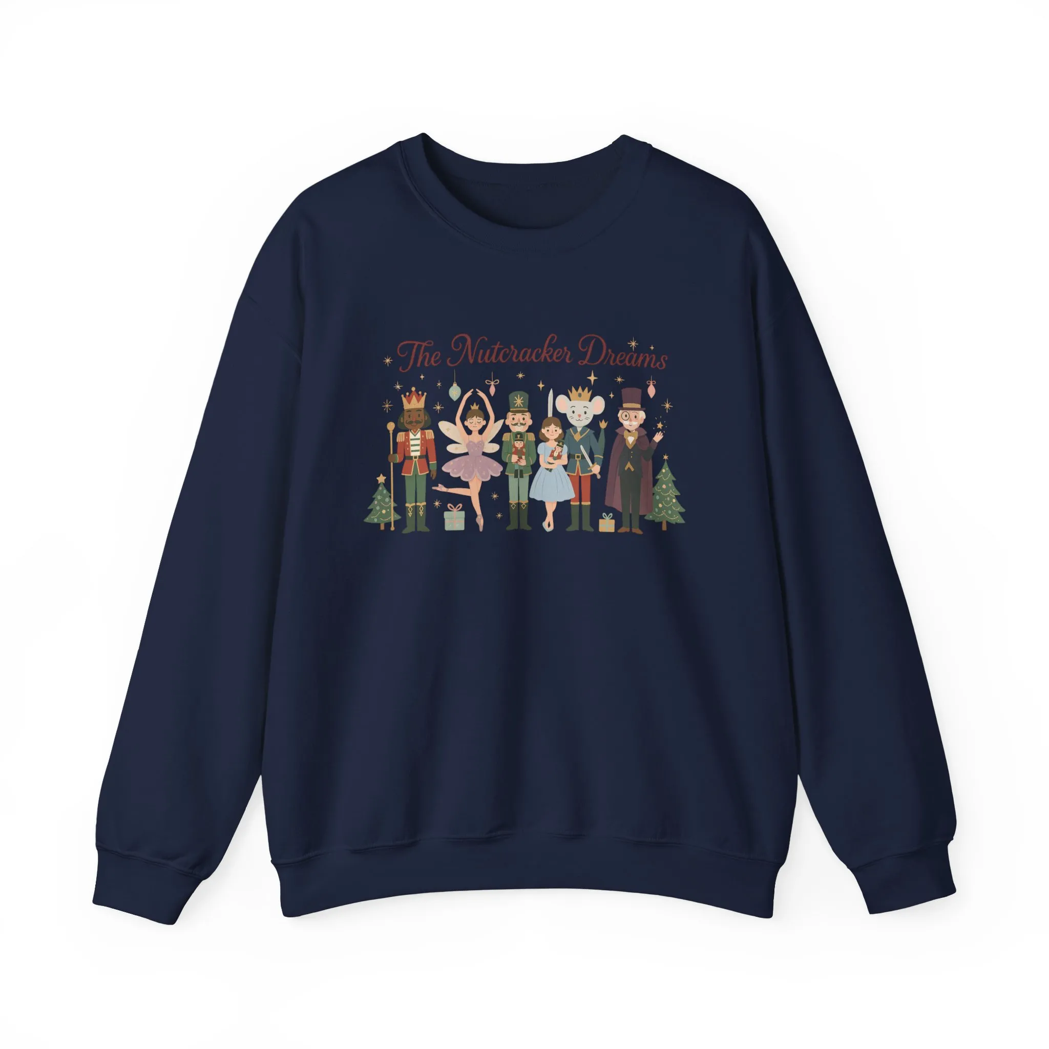 The Nutcracker Dreams Women's Christmas Sweatshirt, Cozy Holiday Sweater, Family - Partner Match Collection - Image 16