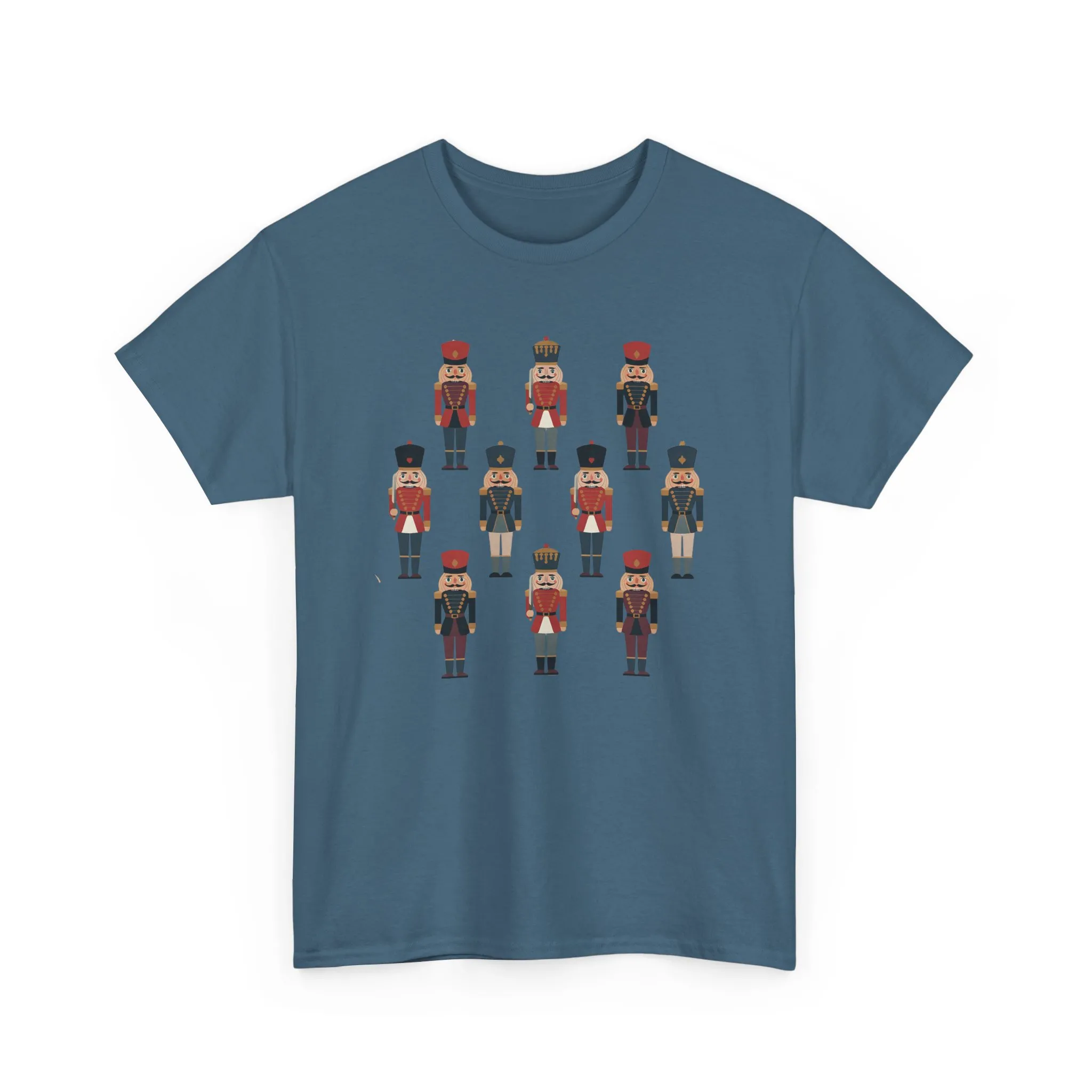 Nutcracker Soldiers Men's Christmas T-Shirt, Classic Holiday Tee, Family - Partner Match Outfit - Image 13
