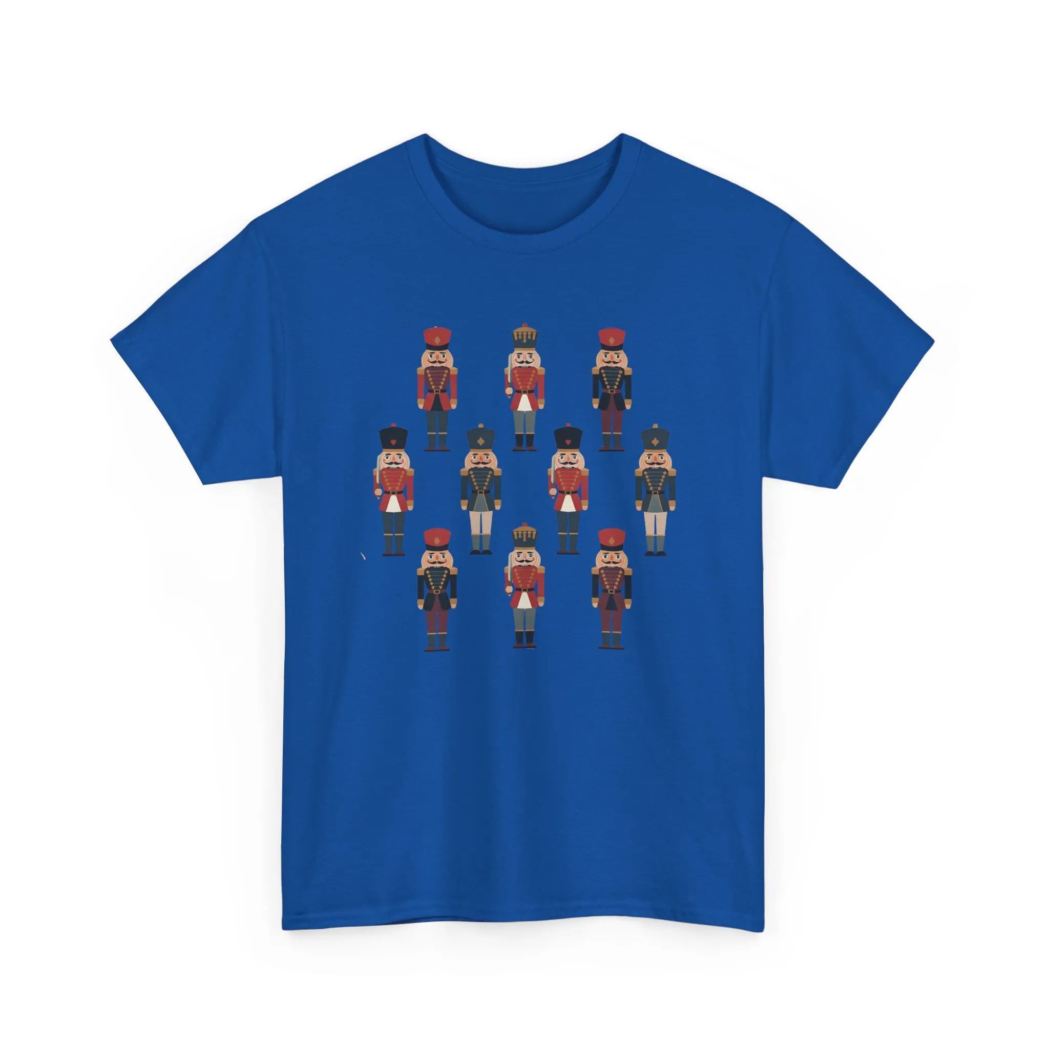 Nutcracker Soldiers Men's Christmas T-Shirt, Classic Holiday Tee, Family - Partner Match Outfit - Image 19