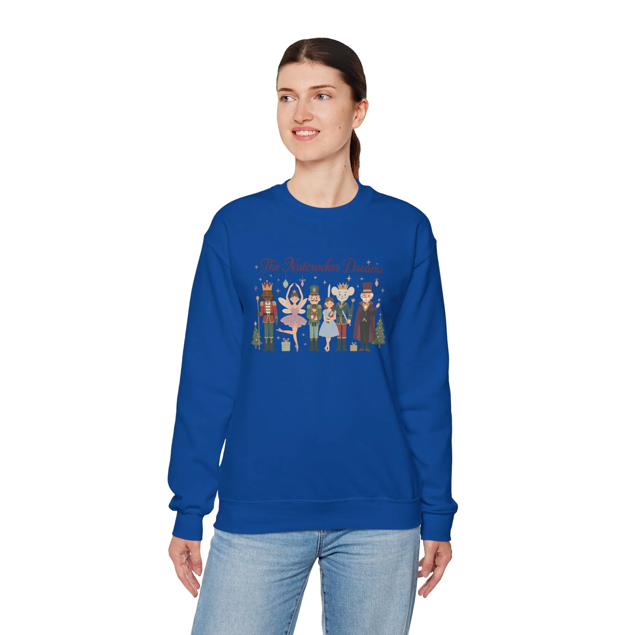 The Nutcracker Dreams Women's Christmas Sweatshirt, Cozy Holiday Sweater, Family - Partner Match Collection - Image 15