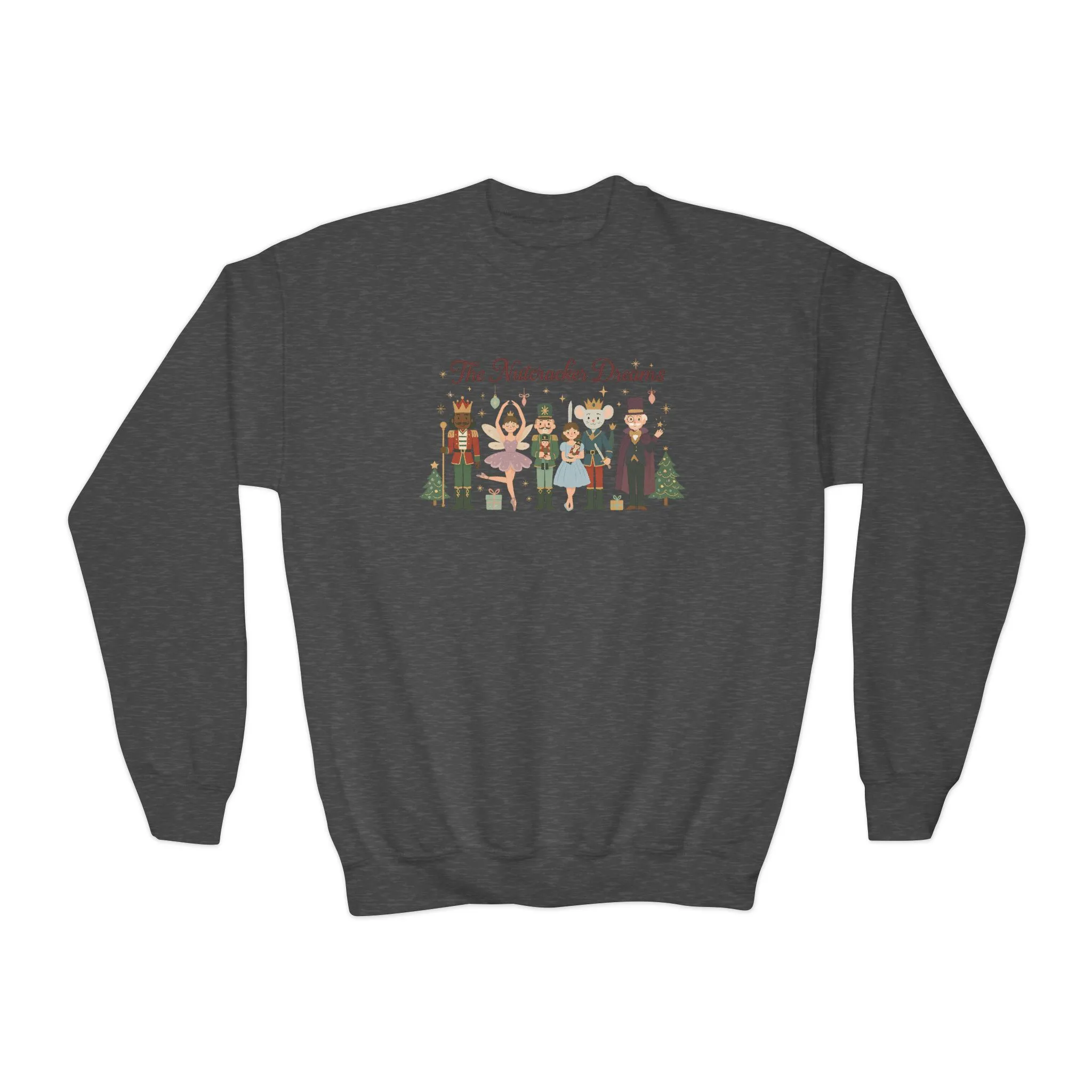 The Nutcracker Dreams Girls Christmas Sweatshirt, Cozy Holiday Sweater, Family - Partner Match Collection - Image 9