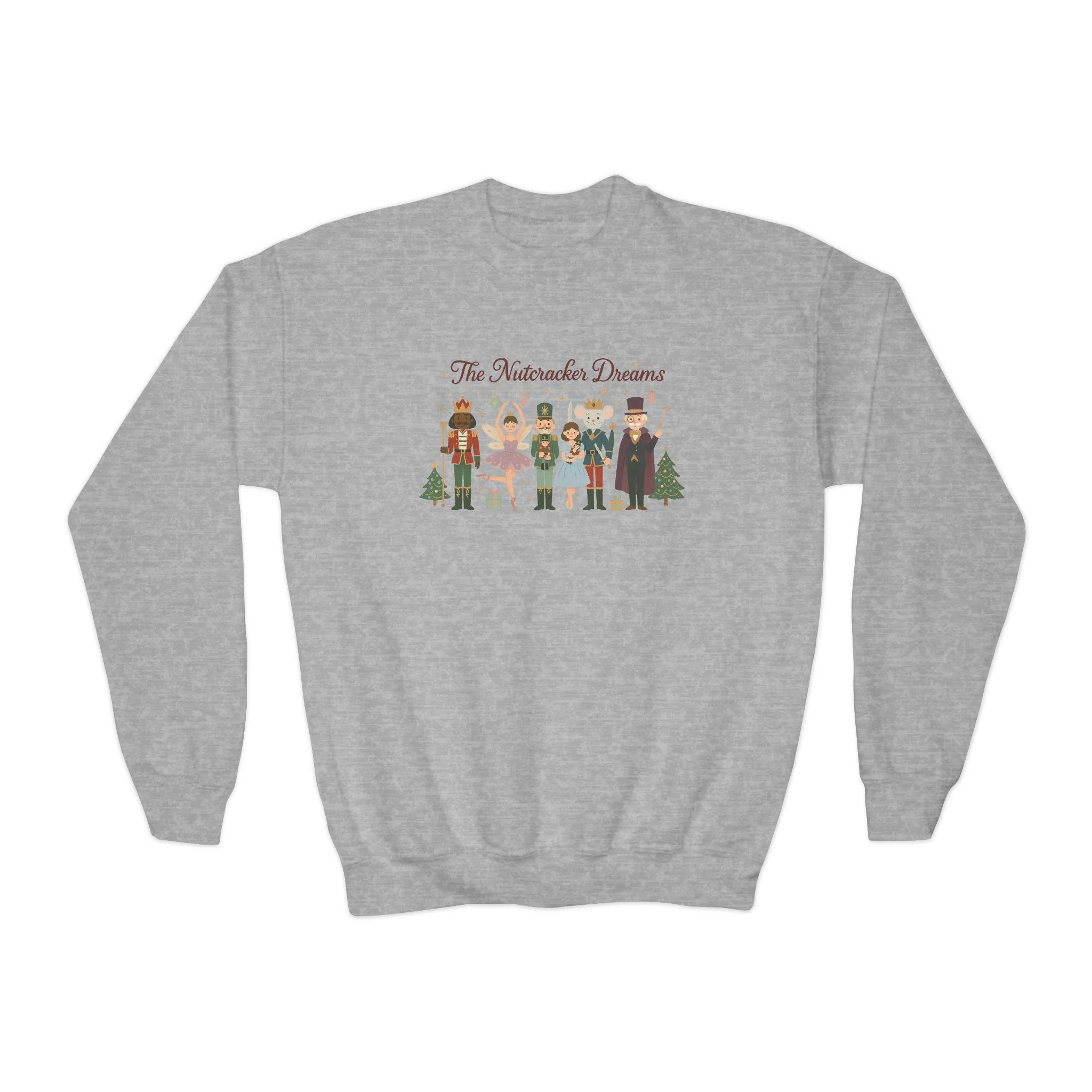 The Nutcracker Dreams Girls Christmas Sweatshirt, Cozy Holiday Sweater, Family - Partner Match Collection - Image 7